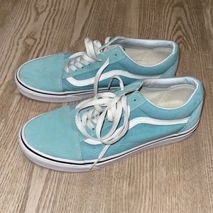 Men’s Vans Teal Old Skools